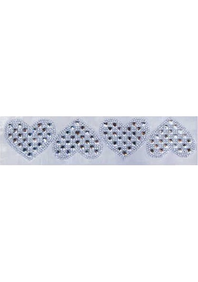 KALP ÜTÜ İLE YAPIŞAN 6.2x4cm (HOT-FIX) 4 ADET