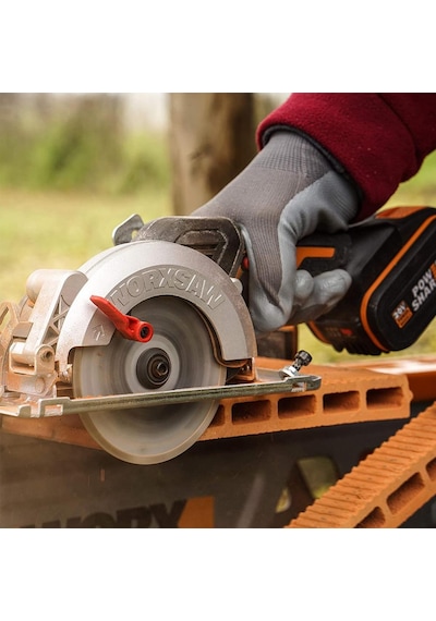 Worx WX531 20Volt 2.0Ah Li-ion 120 MM Kömürsüz Profesyonel Çok Amaçlı Daire Testere