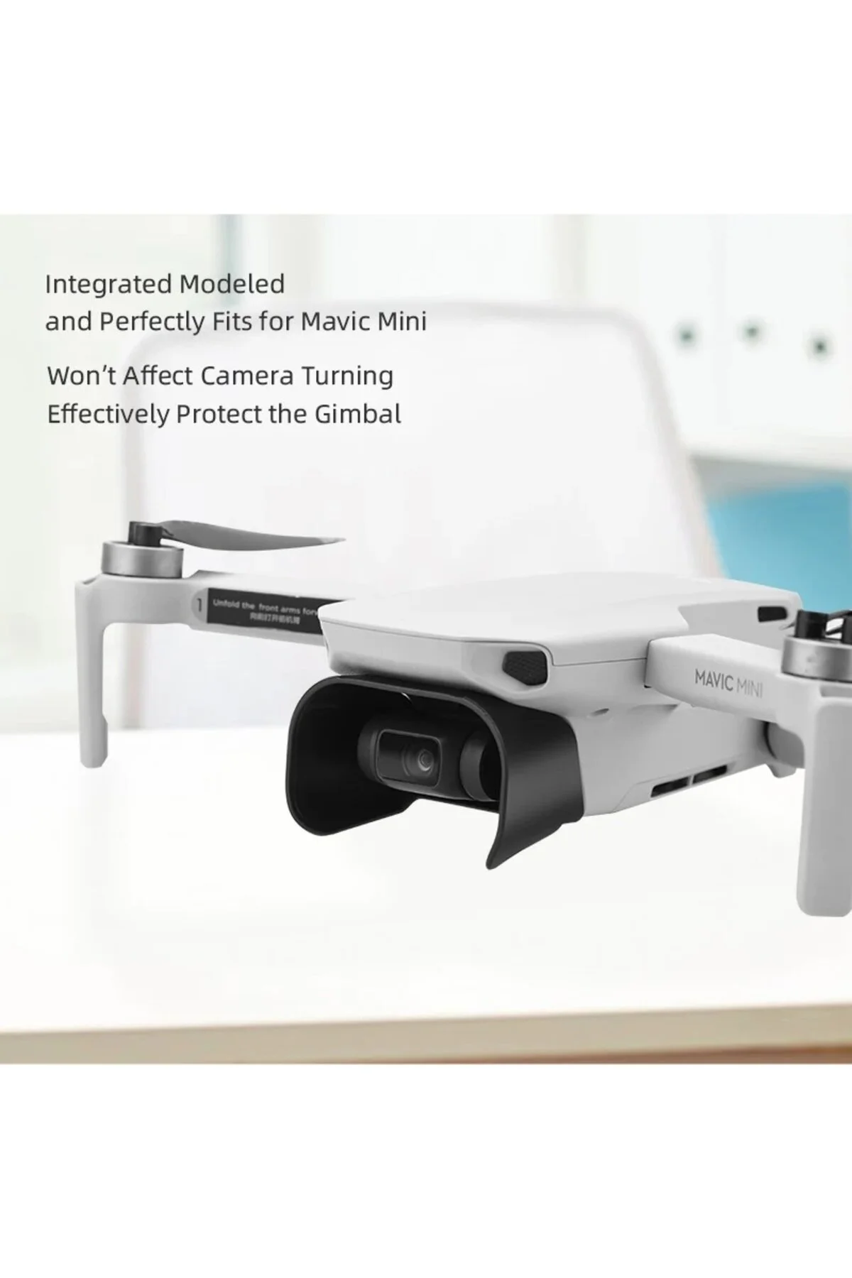 Mettzchrom Djı 4k Mavic Mini/mini 2/mini Se Lens Kapağı Koruyucu Güneşlik Kamera Koruyucu Anti Parlama Önleyici