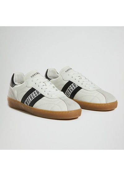 Sneaker Günlük Erkek Diğer 29204/cp A Bkku Bikkembergs Shoes Suede White Beyaz
