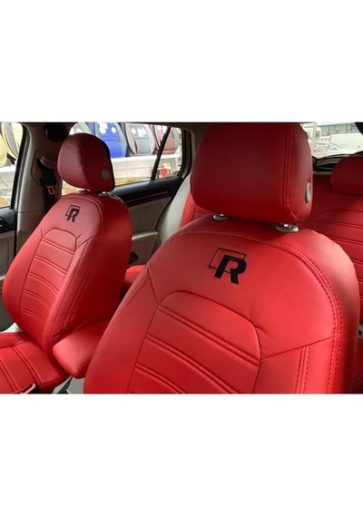 Volkswagen Golf Araca Özel Deri Oto Koltuk Kılıfı (447326438)