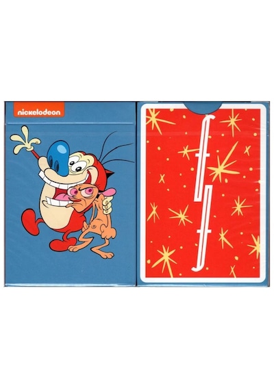 Bicycle Fontaine Nickelodeon Ren And Stimpy Oyun Kağıdı Kartları