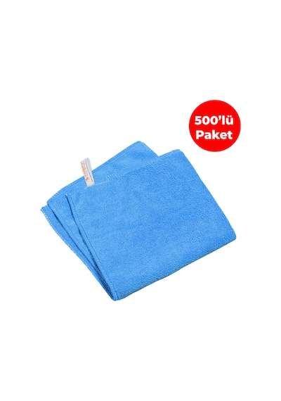 Mulpex Mikrofiber Genel Temizlik Bezi Mavi 40X40 cm. - 500 Adet