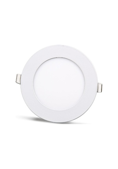 Noas 6w Slim Led Panel Yuvarlak Sıva Altı Günışığı 3200k 540 Lümen Yl10-0601 Beyaz