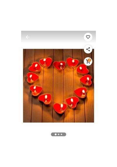 Mum Kalpli Tealight 16'lı Kırmızı