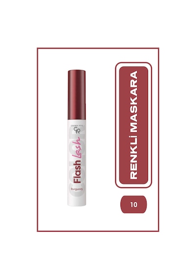 Flash Lash Bordo Maskara Ve Flash Liner Makyaj Seti