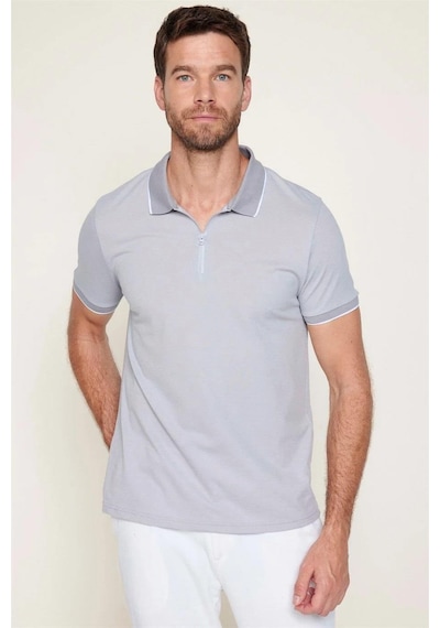 Tudors Erkek 3'lü Paket Mint-gri-lacivert Slim Fit Pamuklu Düz Fermuarlı Pike Polo Yaka Tişört-34069 Multi Tudors Erkek 3'lü Paket Mint-gri-lacivert Slim Fit Pamuklu Düz Fermuarlı Pike Polo Yaka Tişört-34069 Multi
