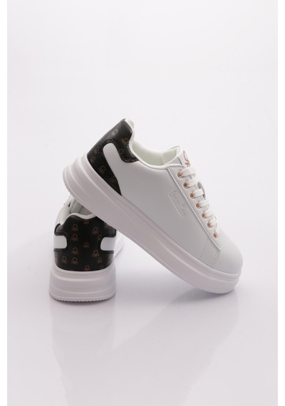 Benetton Bni-12098 Kadın Sneaker Ayakkabı Beyaz