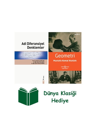 Adi Diferansiyel Denklemler + Geometri + Dünya Klasiği Hediye