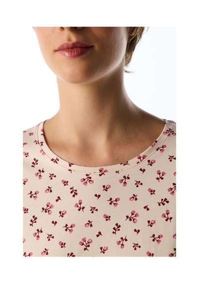Penti Açık Pembe Petal Çiçekli Uzun Kollu Pantolon Pijama Takımı Soft Pınk
