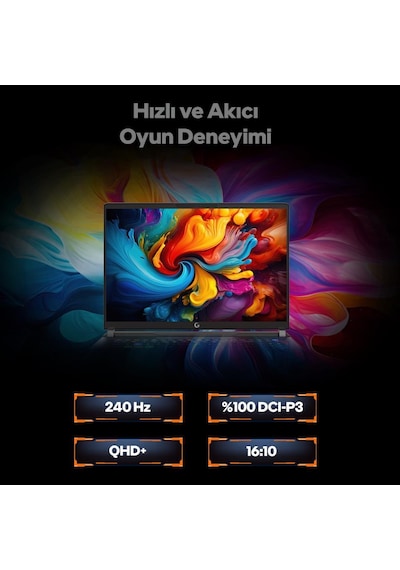 Game Garaj Slayer5 9XL-5090 C1 Ultra 9 275HX 32 GB 1 TB SSD RTX5090 17" Free Dos Dizüstü Bilgisayar