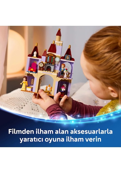 LEGO® ǀ Disney Princess Güzel ve Çirkin’in Büyülü Şatosu 43289 – 5 Yaş Üzeri için 4 Karakter İçeren Oyuncak Yapım Seti (254 Parça)