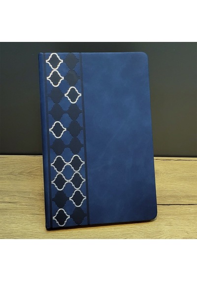 Mavi Termo Deri Defter Acı Kahve