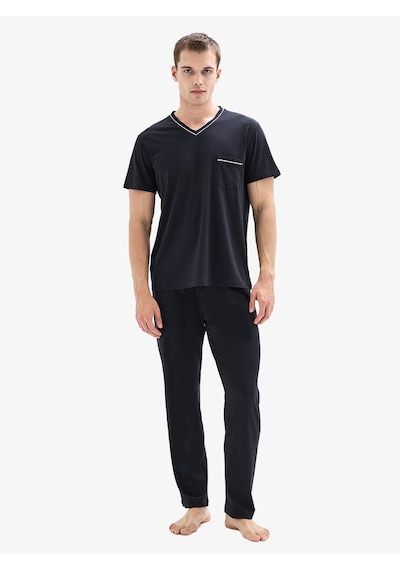 Erkek 3lü Pijama Takımı 40871 - Siyah Siyah