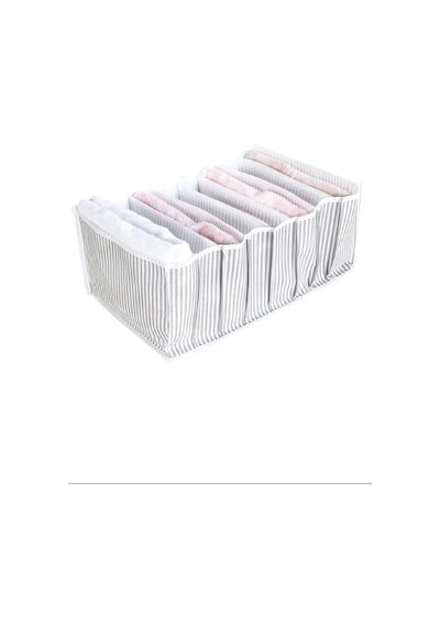 Çizgili Akordiyon Organizer L Boy 24x37x18 Cm Royaleks-ev354 Renkli