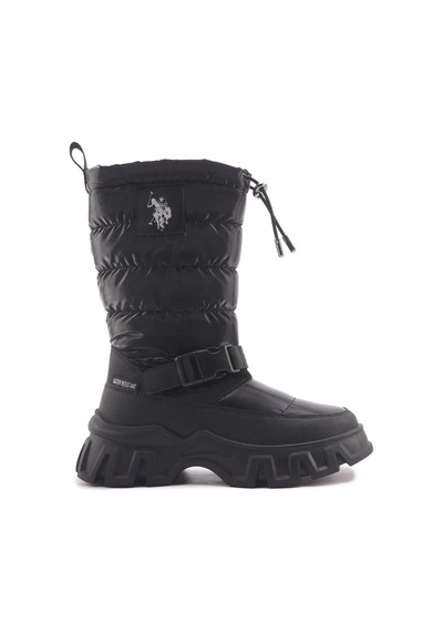 U.S. Polo Assn. U.s Polo Assn. 101916420 Poretta Siyah Kız Çocuk Çizme Siyah