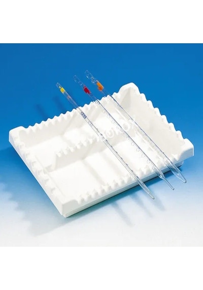 Borox Pipet Rack Ps Tepsi Pipet Standı