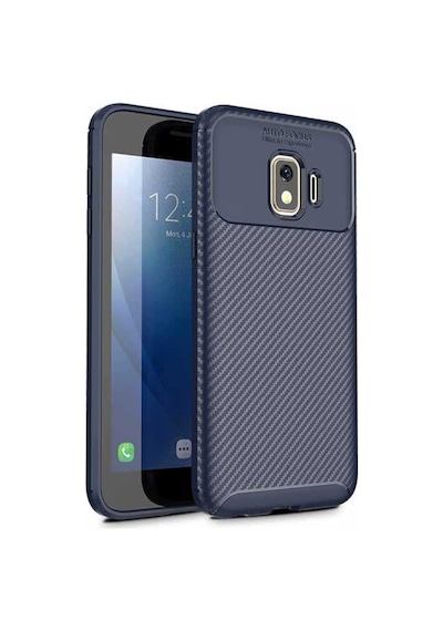 Samsung Uyumlu Galaxy J2 Core Kılıf Karbon Silikon Case