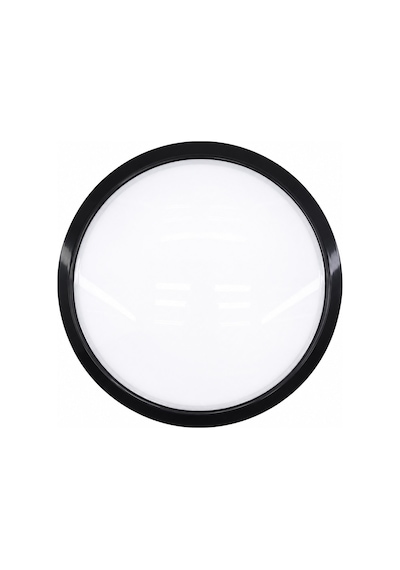 20w Led Glop Armatür Sıva Üstü Yuvarlak Siyah 6500k 1800lm Ip20