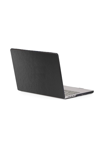 NovStrap Apple Uyumlu MacBook Air M1 Çip A2337 A1932 A2179 13.3" Kılıf Deri Desenli Rubber Mat Kapak