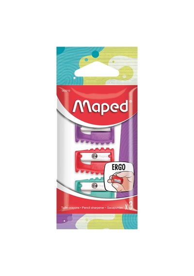 Maped Boogy Tek Delikli Kalemtıraş 3lü 063210