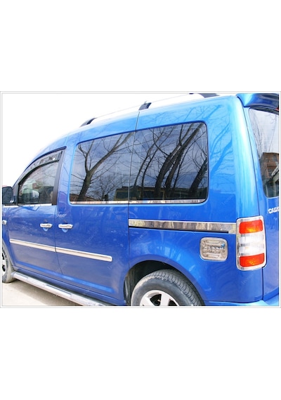 Vw Caddy Krom Sürgü Nikelajı 2 Pcs P.Çelik 2004-2015