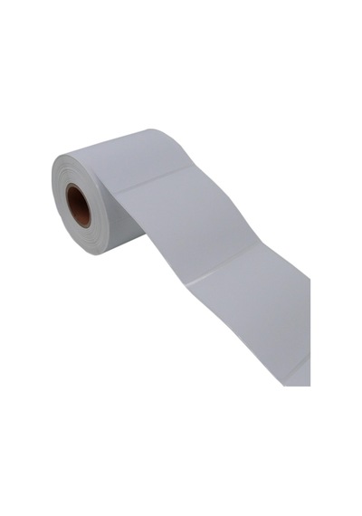 Lamine Termal Etiket 100mm X 100mm Ruloda 500 Adet 40mm Kuka Çapında Direk Termal Transfer Etiketi Diğer