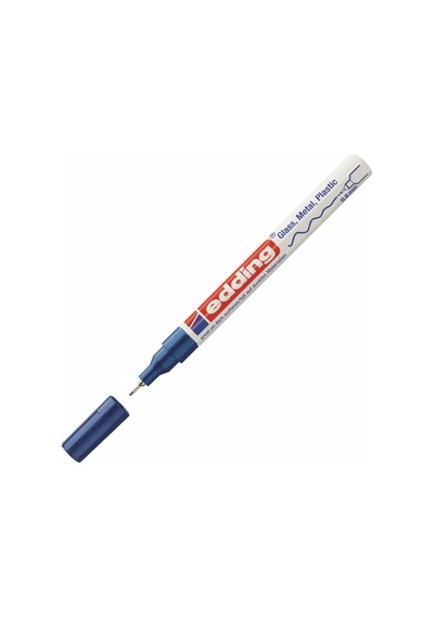 Kayakirtasiye Edding 780 Mavi Iğne Uçlu Marker Kalem 0.8 Mm