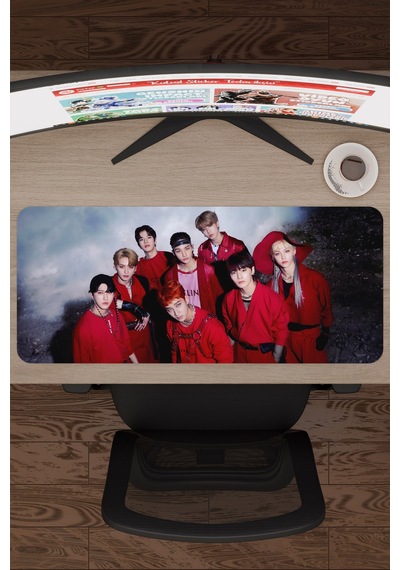 Stray Kids V2 70x30 Xl Gaming Kauçuk Kaymaz Taban Mouse Pad Fare Altlığı