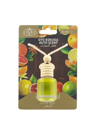 Portakal Kokusu 8 Ml Araba Kokusu Cam Şişe