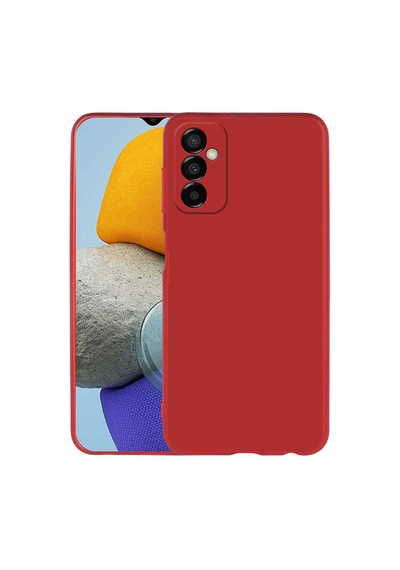 Zore Galaxy M23 Kılıf Nvth Premier Silikon Kapak - Kırmızı
