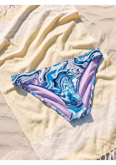 Lcw Dream Mor Desenli Kadın Bikini Alt