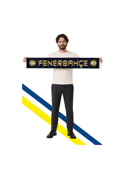 Fenerium Unısex Fenerbahçe The Legend Şal Lazer Kutu Hediyeli Lacivert