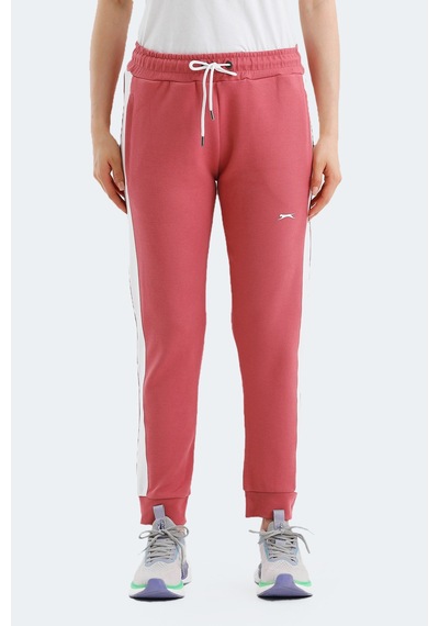 Slazenger Veva 2 Li Set Kadın Eşofman Altı Siyah - Gül