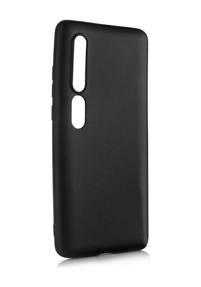 Xiaomi Mi 10 Kılıf Zore Premier Silikon Kapak-Siyah