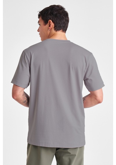 Lescon Erkek Kısa Kollu T-shirt 26s-1202-26y Gri