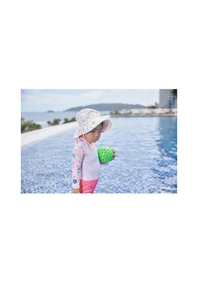 Decathlon - Uv Korumalı Şapka Bebek Uv Korumalı Şapka Çift Taraflı Pembe