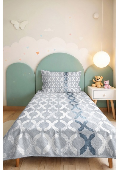 Gri Geometrik Modern Tek Kişilik Pike Takımı - Mavi Beyaz Kapitone Mevsimlik Yatak Örtüsü 160x220 Cm Mahmur Yosun Sıcaklığı Gri Geometrik Modern Tek Kişilik Pike Takımı - Mavi Beyaz Kapitone Mevsimlik Yatak Örtüsü 160x220 Cm Mahmur Yosun Sıcaklığı