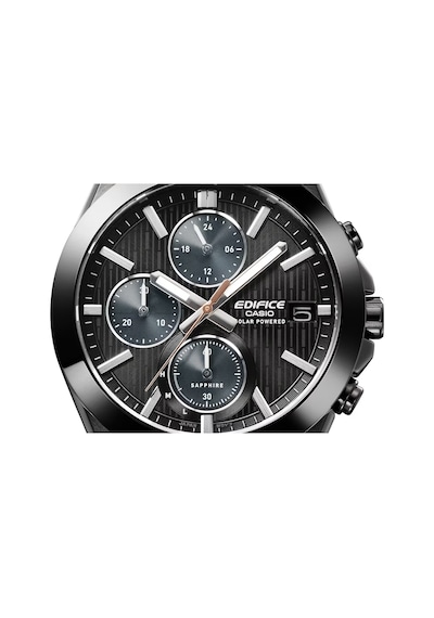 Casio Efs-s650dc-1adf Güneş li Kronograf Erkek Kol Saati Siyah