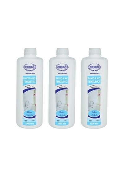 Ersağ Bahar Kokulu Banyo Wc Temizleyici 3 Adet X 1000 Ml
