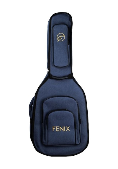Fenix Lux Akustik Gitar Gigbag (Mavi)