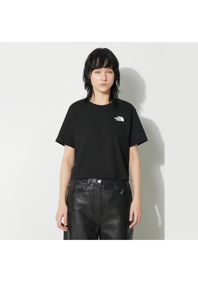 The North Face W Simple Dome Cropped Slim Tee Kadın Tişört Nf0a87u4jk31-x X