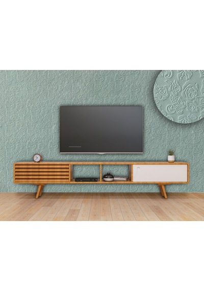 Tink 3d Duvar Paneli Boyanabilir Dekota 60x60 Cm Güllü Desenli 4 Adet