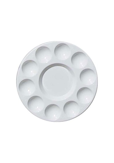Yuvarlak Palet 17 Cm. Çap Karışık Çok Renkli