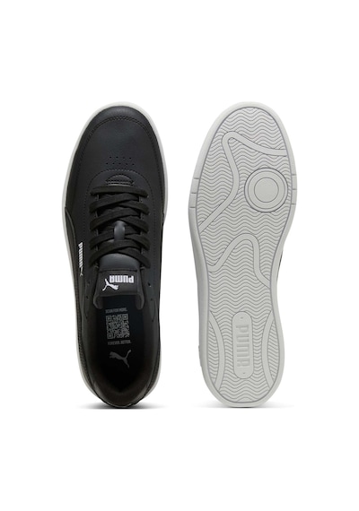 Puma Court Classic Clean Siyah Erkek Sneaker 000000000102266180 SİYAH-BEYAZ
