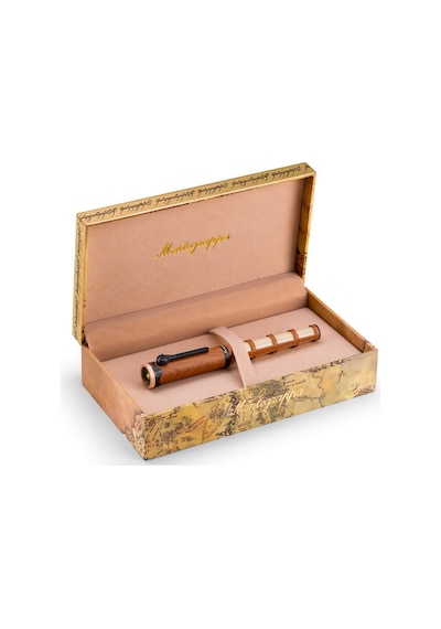 Montegrappa Ode To Bag End Hobbiton Handcraft Dolma Kalem - F Uç Kahverengi