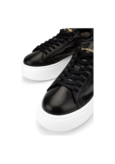 Barracuda Kadın Hakiki Deri Siyah Sneakers & Spor Ayakkabı 511 Bd1261e Bn Ayk Y24 Nero Siyah Barracuda Kadın Hakiki Deri Siyah Sneakers & Spor Ayakkabı 511 Bd1261e Bn Ayk Y24 Nero Siyah