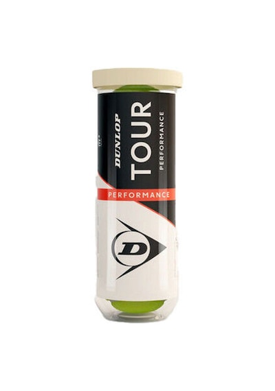 Dunlop Tour Performance 3'lü Tenis Topu - Vakum Ambalajlı 601622