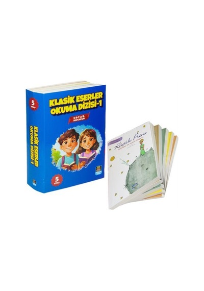 Klasik Eserler Okuma Dizisi-1 5 Kitap Set 5-6-7 Ve 8. Sınıfl...