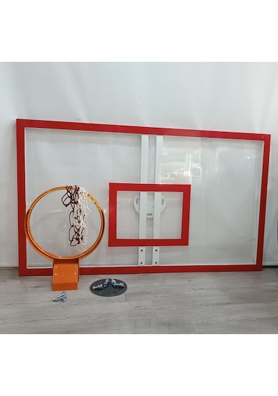 Mia Basketbol Panya Seti 105 180 8 Mm Solid Polikarbon 45 Cm Yaylı Çember
